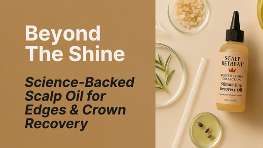 Beyond the Shine: Science-Backed Scalp Oil for Edges & Crown Recovery